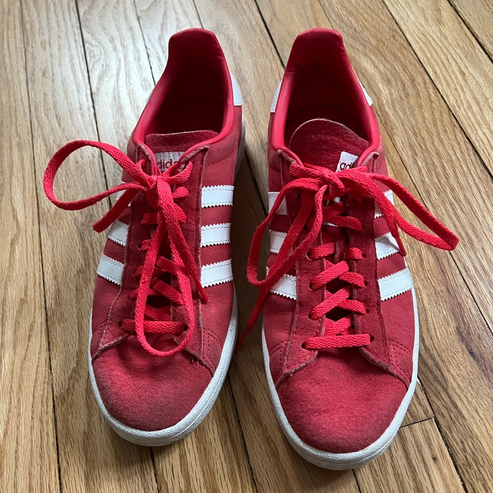 Adidas campus shoes, men’s 8.5 or women’s 10